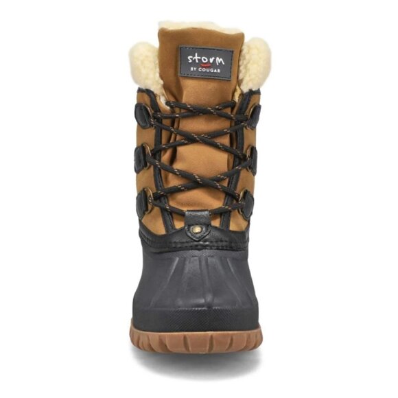 STORM BY COUGAR CANDY-C WATERPROOF SNOW BOOT, Black/Chestnut - Picture 3 of 5